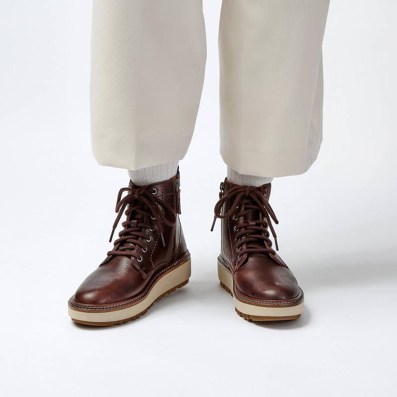 Clarks Orianna Lace Koyu Kahverengi | CLKS-85568