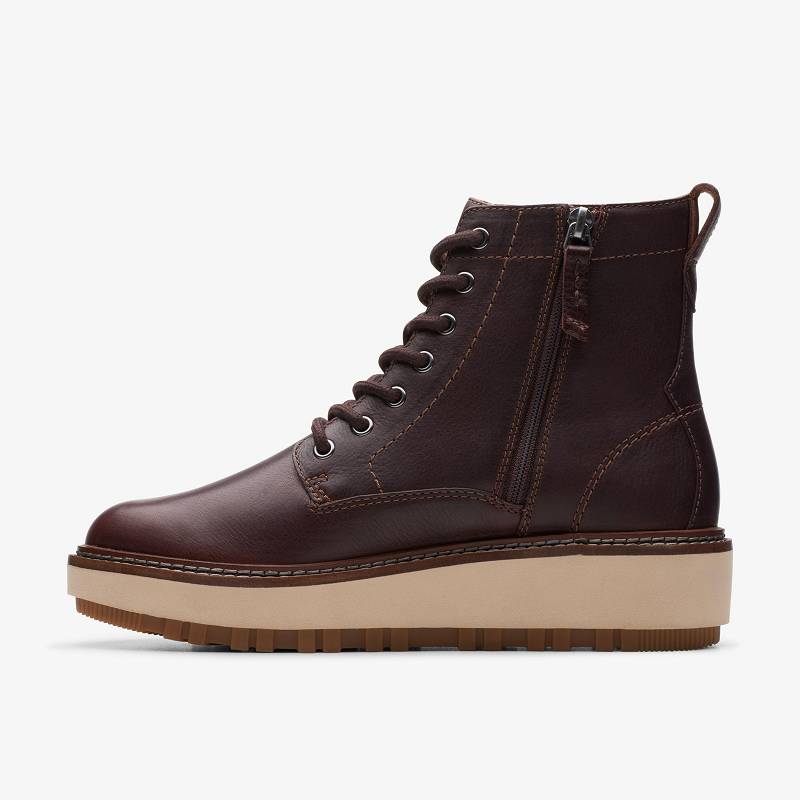 Clarks Orianna Lace Koyu Kahverengi | CLKS-85568