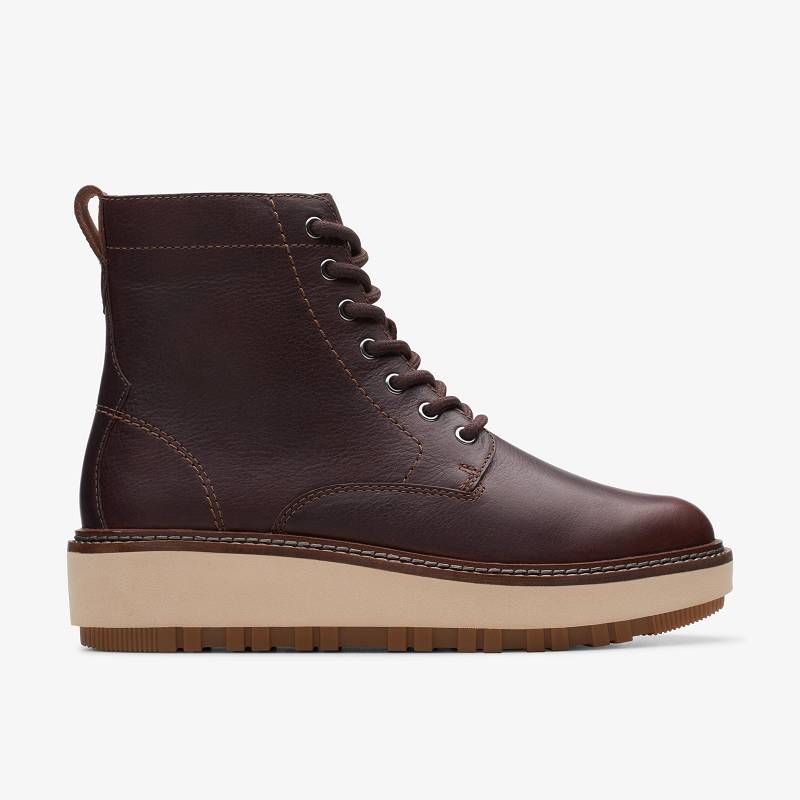 Clarks Orianna Lace Koyu Kahverengi | CLKS-85568
