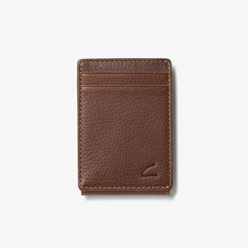 Clarks Pebble Wide Money Clip Wallet Kahverengi | CLKS-84165