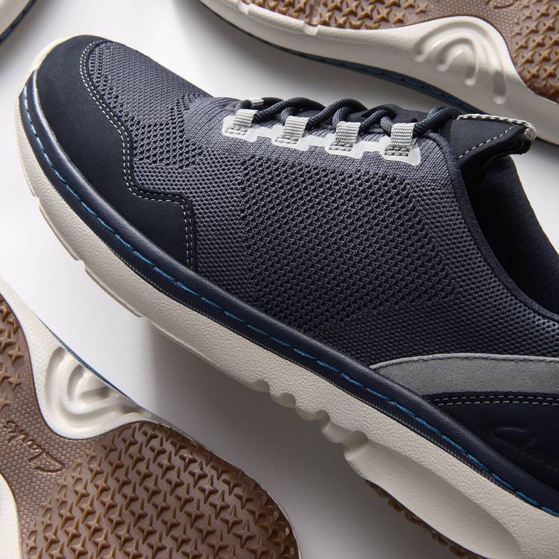 Clarks Pro Knit Lacivert | CLKS-84245