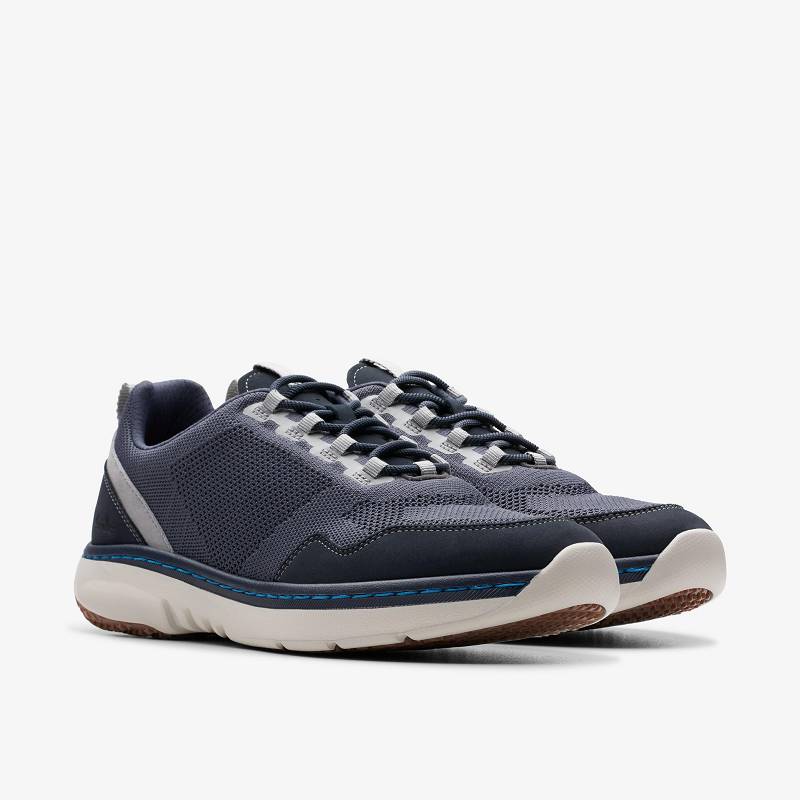 Clarks Pro Knit Lacivert | CLKS-84245