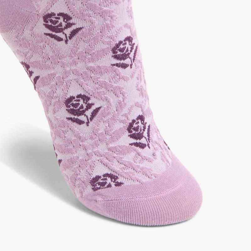 Clarks Raised Floral Sock Mor | CLKS-84658