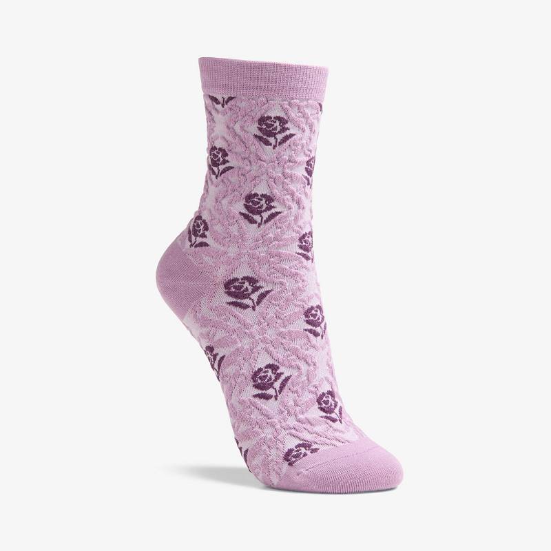 Clarks Raised Floral Sock Mor | CLKS-84658