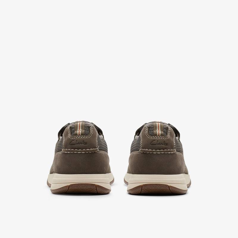 Clarks Sailview Step Gri Kahverengi | CLKS-84279