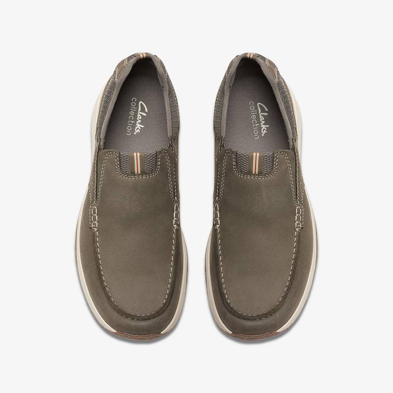 Clarks Sailview Step Gri Kahverengi | CLKS-84279