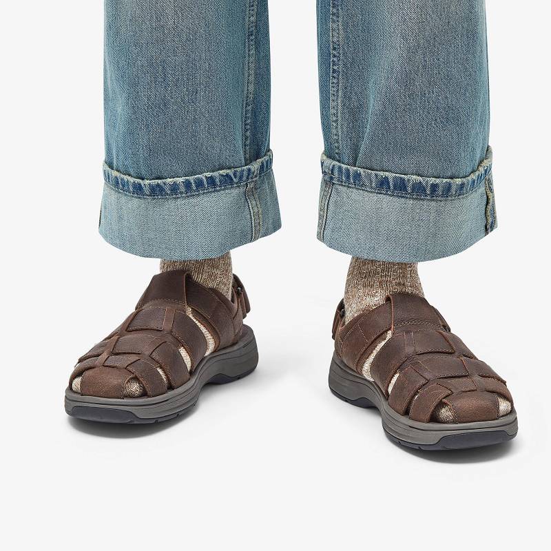 Clarks Saltway Cove Koyu Kahverengi | CLKS-84217