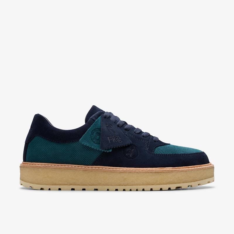 Clarks Sandford 2 X Ronnie Fieg Blue Multicolor Mavi | CLKS-84256