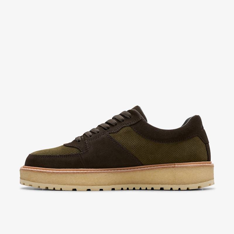 Clarks Sandford 2 X Ronnie Fieg Dark Olive Combination Koyu Zeytin Yeşili | CLKS-84257