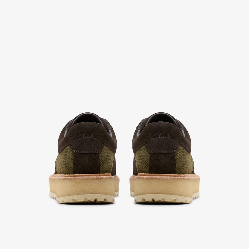 Clarks Sandford 2 X Ronnie Fieg Dark Olive Combination Koyu Zeytin Yeşili | CLKS-84257