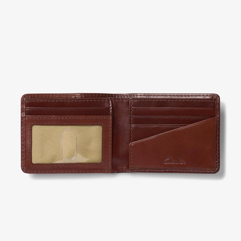 Clarks Shine Passcase Wallet Kahverengi | CLKS-84162