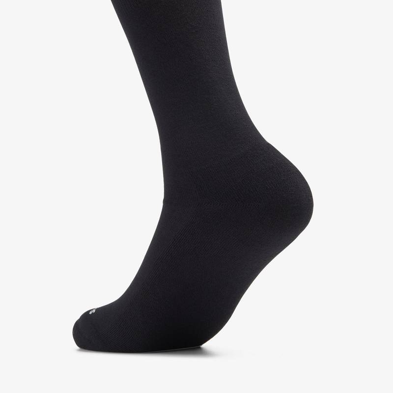 Clarks Solid Crew Sock Siyah | CLKS-84179