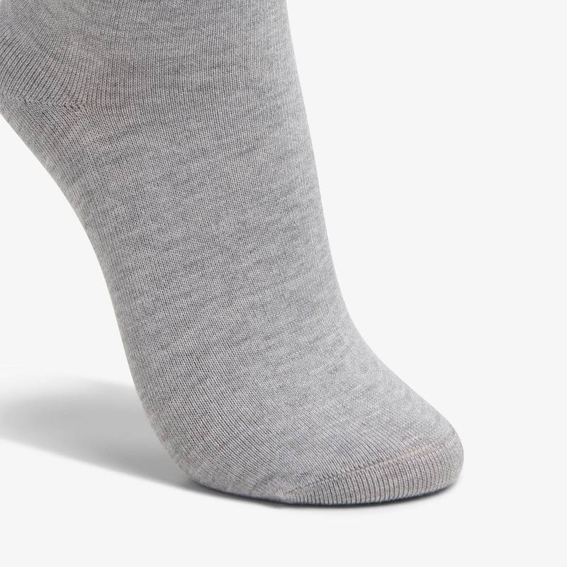 Clarks Solid Dress Crew Sock Gri | CLKS-84630