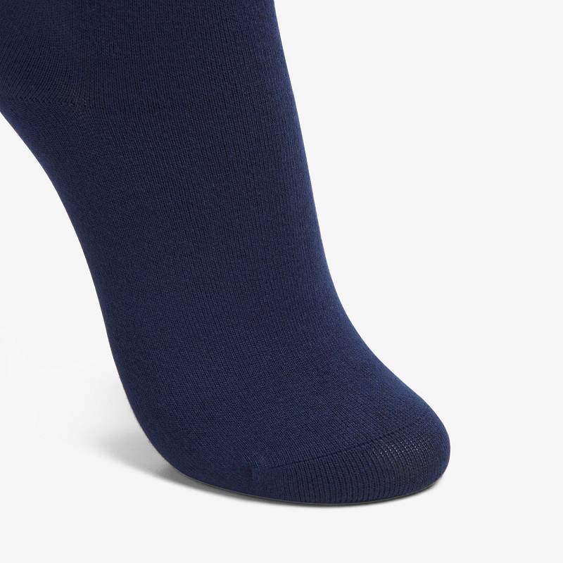 Clarks Solid Dress Crew Sock Lacivert | CLKS-84655