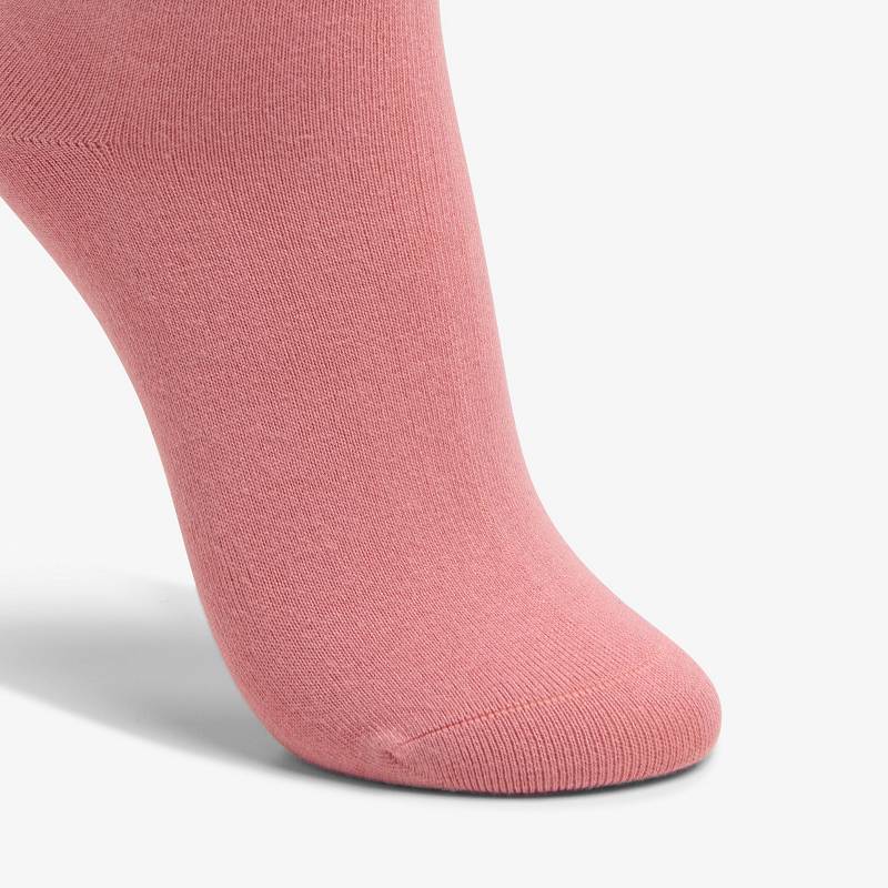 Clarks Solid Dress Crew Sock Pembe | CLKS-84632