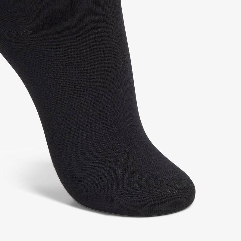 Clarks Solid Dress Crew Sock Siyah | CLKS-84656
