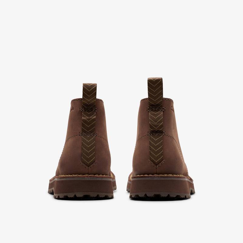 Clarks Solsbury Desert Boot Koyu Kahverengi | CLKS-84563