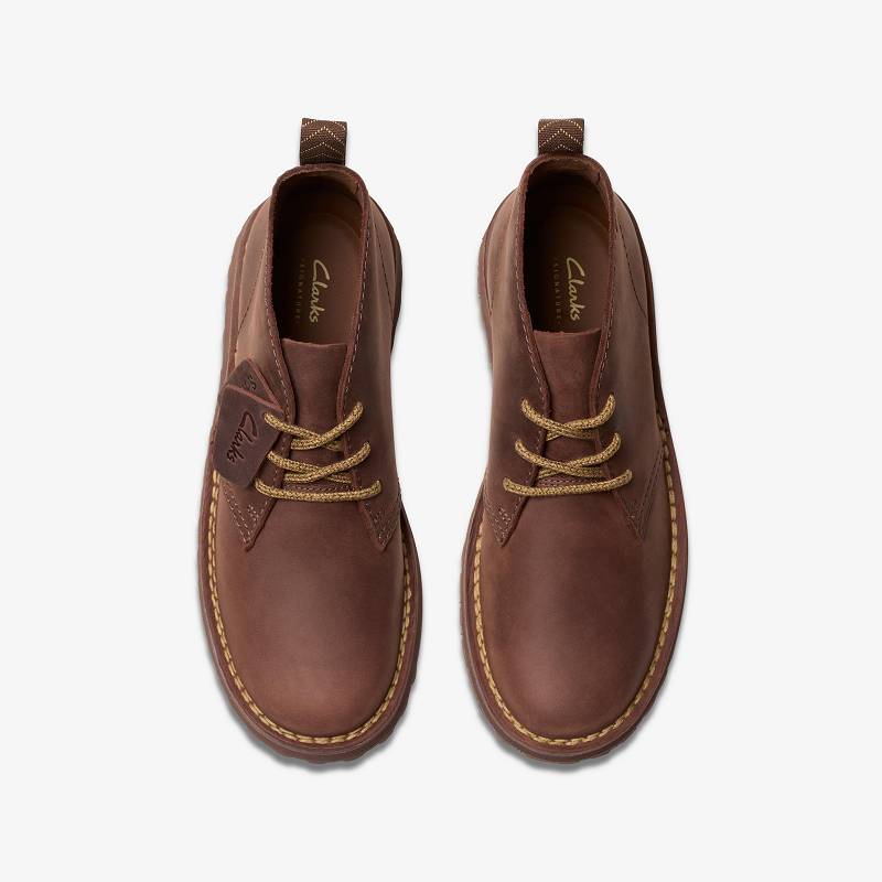 Clarks Solsbury Desert Boot Koyu Kahverengi | CLKS-84563