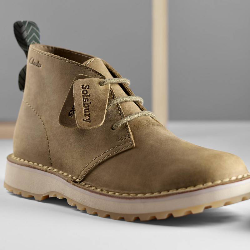 Clarks Solsbury Desert Boot Koyu Kahverengi | CLKS-84381