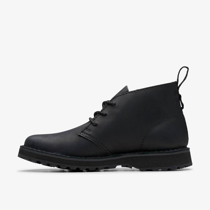 Clarks Solsbury Desert Boot Siyah | CLKS-84565