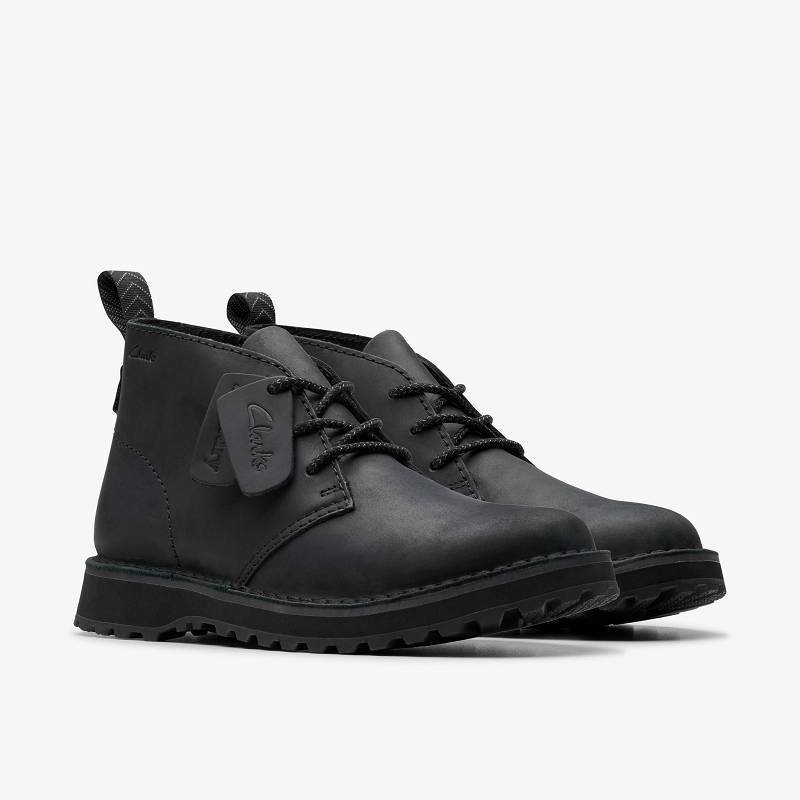 Clarks Solsbury Desert Boot Siyah | CLKS-84565