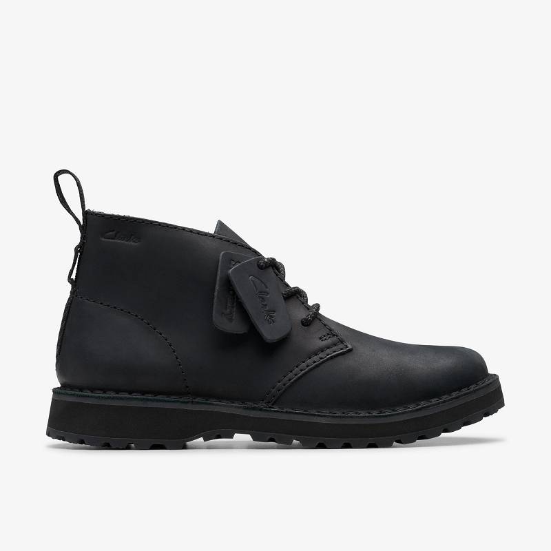 Clarks Solsbury Desert Boot Siyah | CLKS-84565