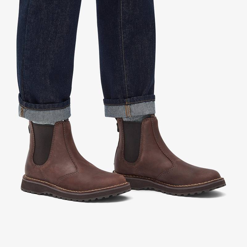 Clarks Solsbury Easy Koyu Kahverengi | CLKS-84532