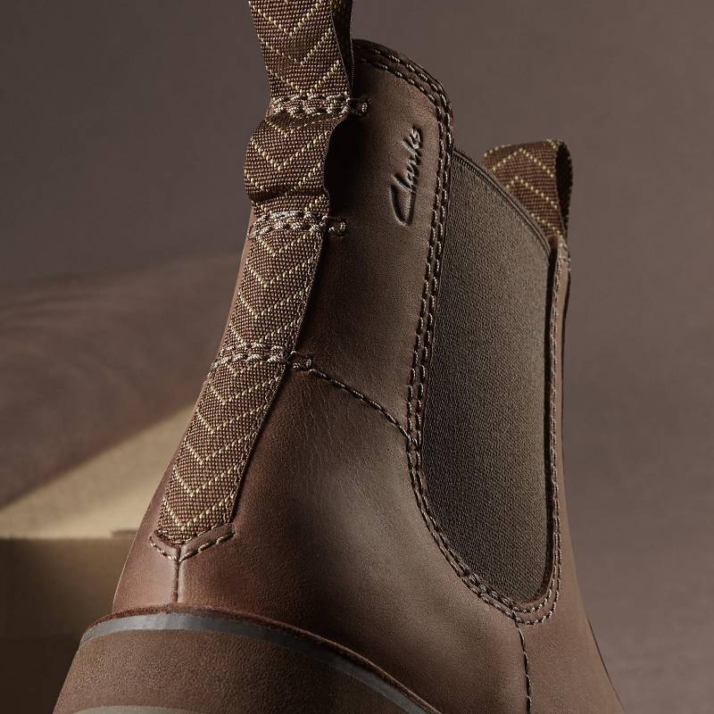 Clarks Solsbury Easy Koyu Kahverengi | CLKS-84379