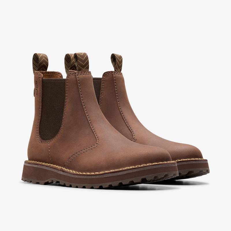 Clarks Solsbury Easy Koyu Kahverengi | CLKS-84379