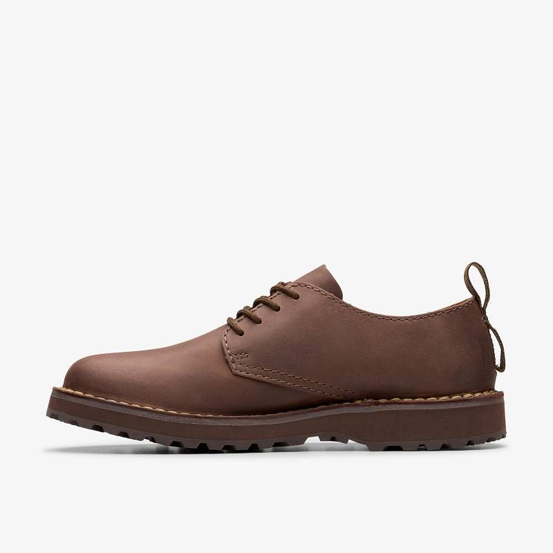 Clarks Solsbury Lace Koyu Kahverengi | CLKS-84326