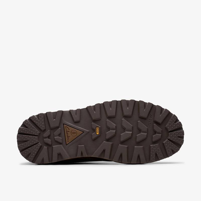 Clarks Solsbury Lace Koyu Kahverengi | CLKS-84326