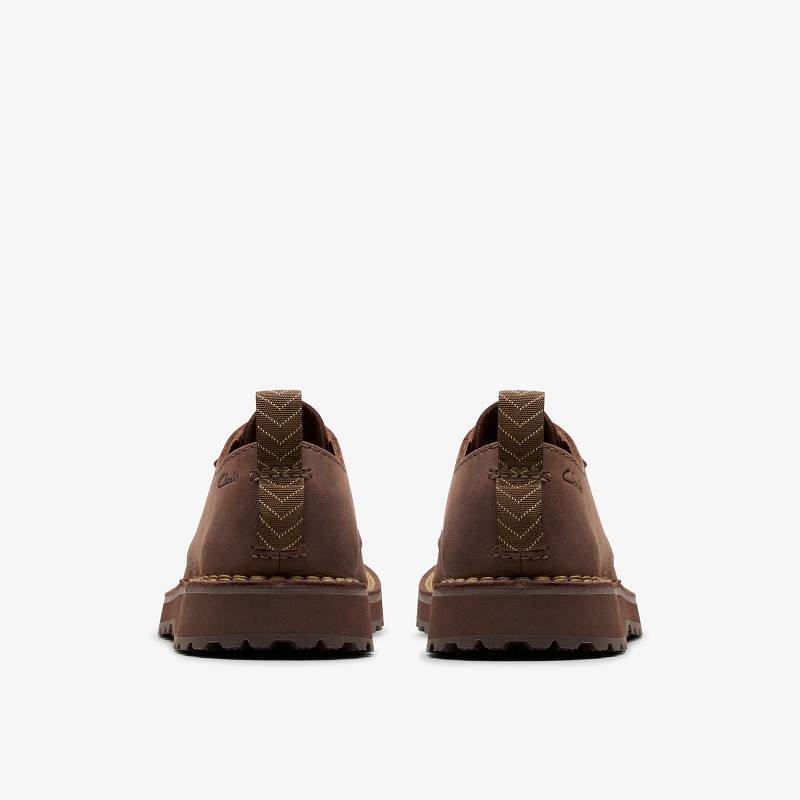 Clarks Solsbury Lace Koyu Kahverengi | CLKS-84326