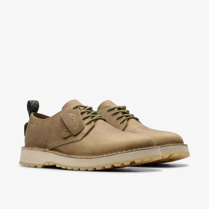 Clarks Solsbury Lace Koyu Kahverengi | CLKS-84325