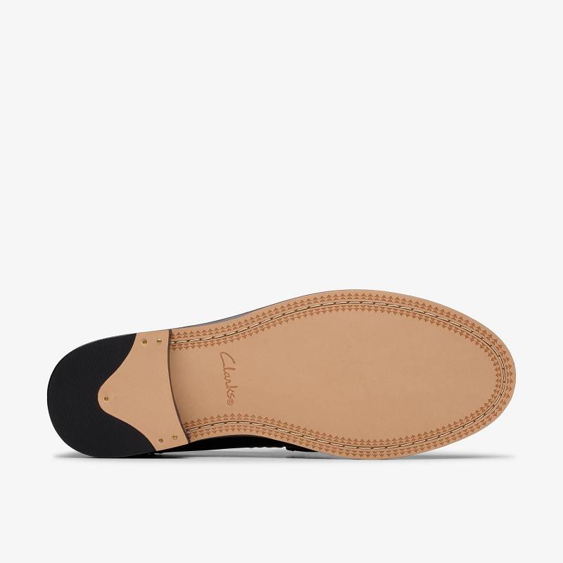 Clarks Straven Edge Siyah | CLKS-85026
