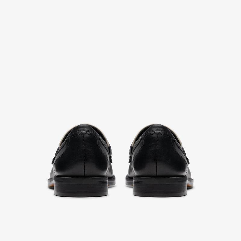 Clarks Straven Edge Siyah | CLKS-85026