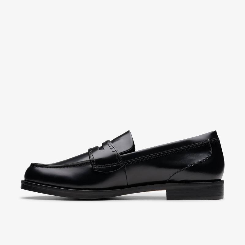 Clarks Straven Edge Siyah | CLKS-85378