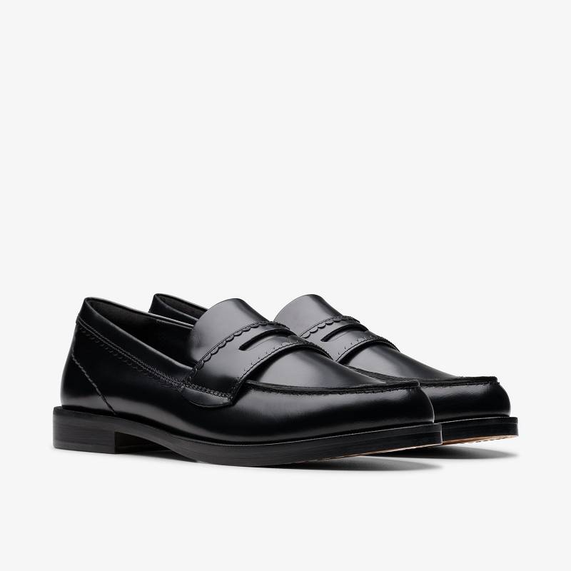 Clarks Straven Edge Siyah | CLKS-85378