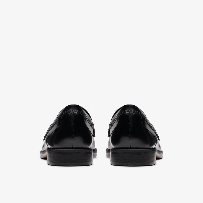Clarks Straven Edge Siyah | CLKS-85378