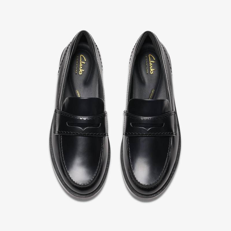 Clarks Straven Edge Siyah | CLKS-85378