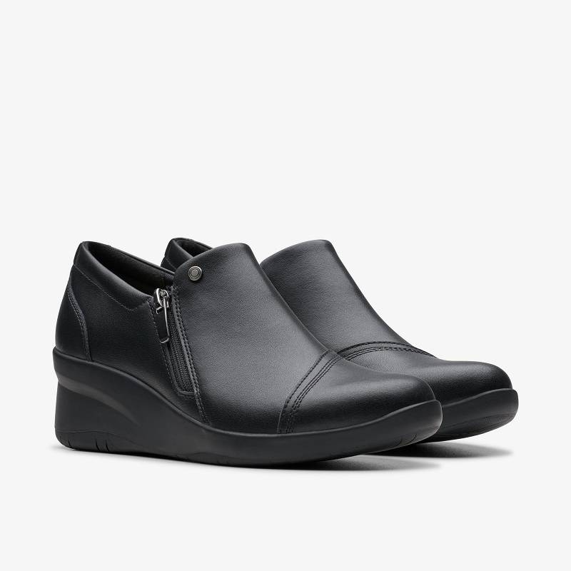 Clarks Suttyn Zip Siyah | CLKS-84725