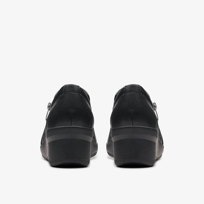 Clarks Suttyn Zip Siyah | CLKS-84725