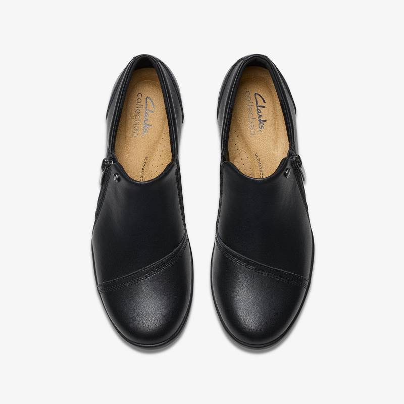 Clarks Suttyn Zip Siyah | CLKS-84725