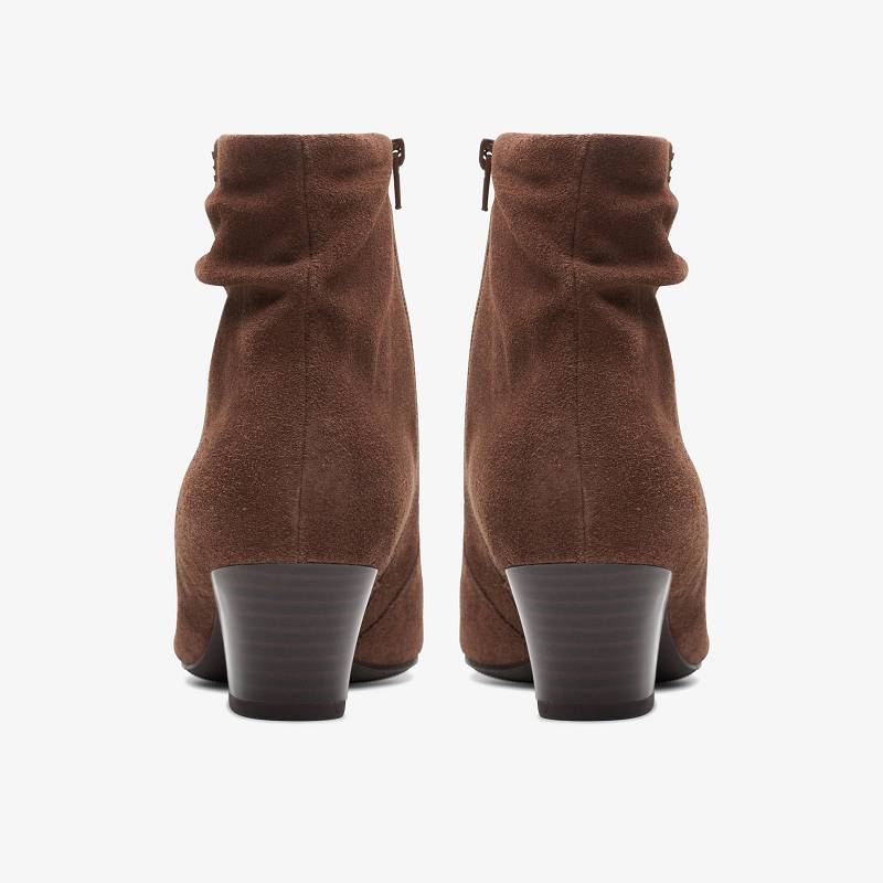 Clarks Teresa Skip Gri Kahverengi | CLKS-85100