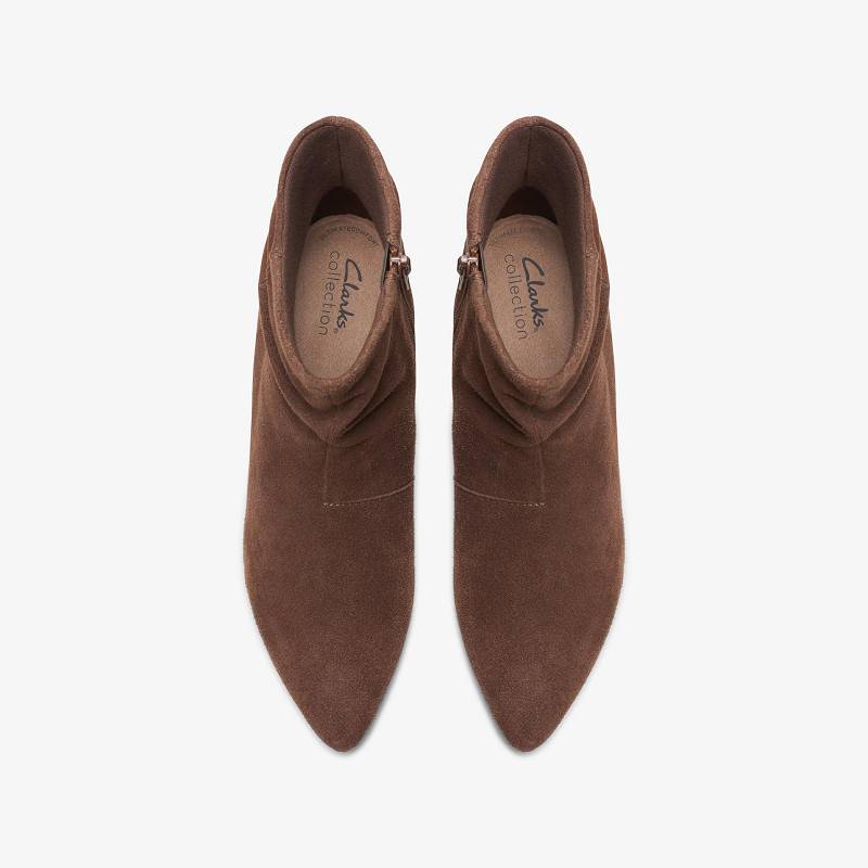 Clarks Teresa Skip Gri Kahverengi | CLKS-85100