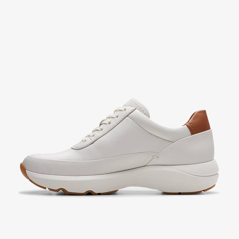 Clarks Tivoli Zip Beyaz | CLKS-85154