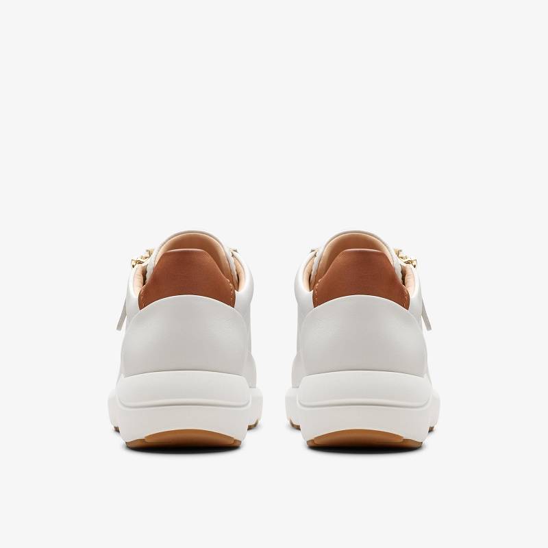 Clarks Tivoli Zip Beyaz | CLKS-85154