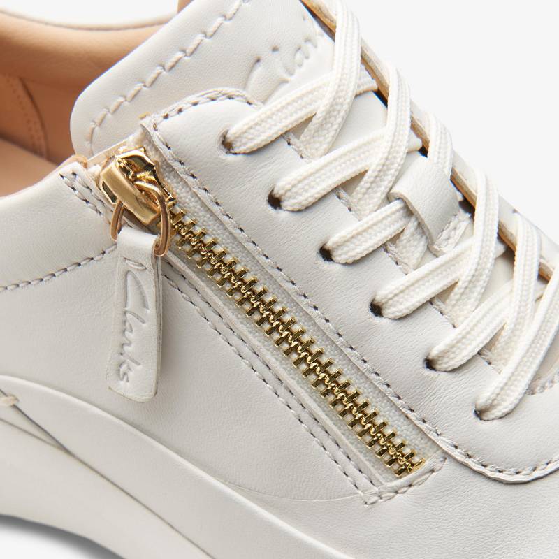 Clarks Tivoli Zip Beyaz | CLKS-85154