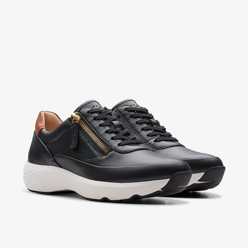 Clarks Tivoli Zip Siyah | CLKS-85155