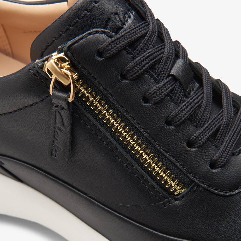 Clarks Tivoli Zip Siyah | CLKS-85155