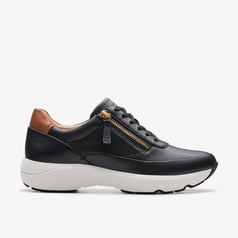Clarks Tivoli Zip Siyah | CLKS-85155